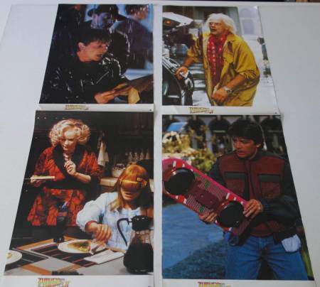 Back to the Future Part II original release german jumbo lobby stills